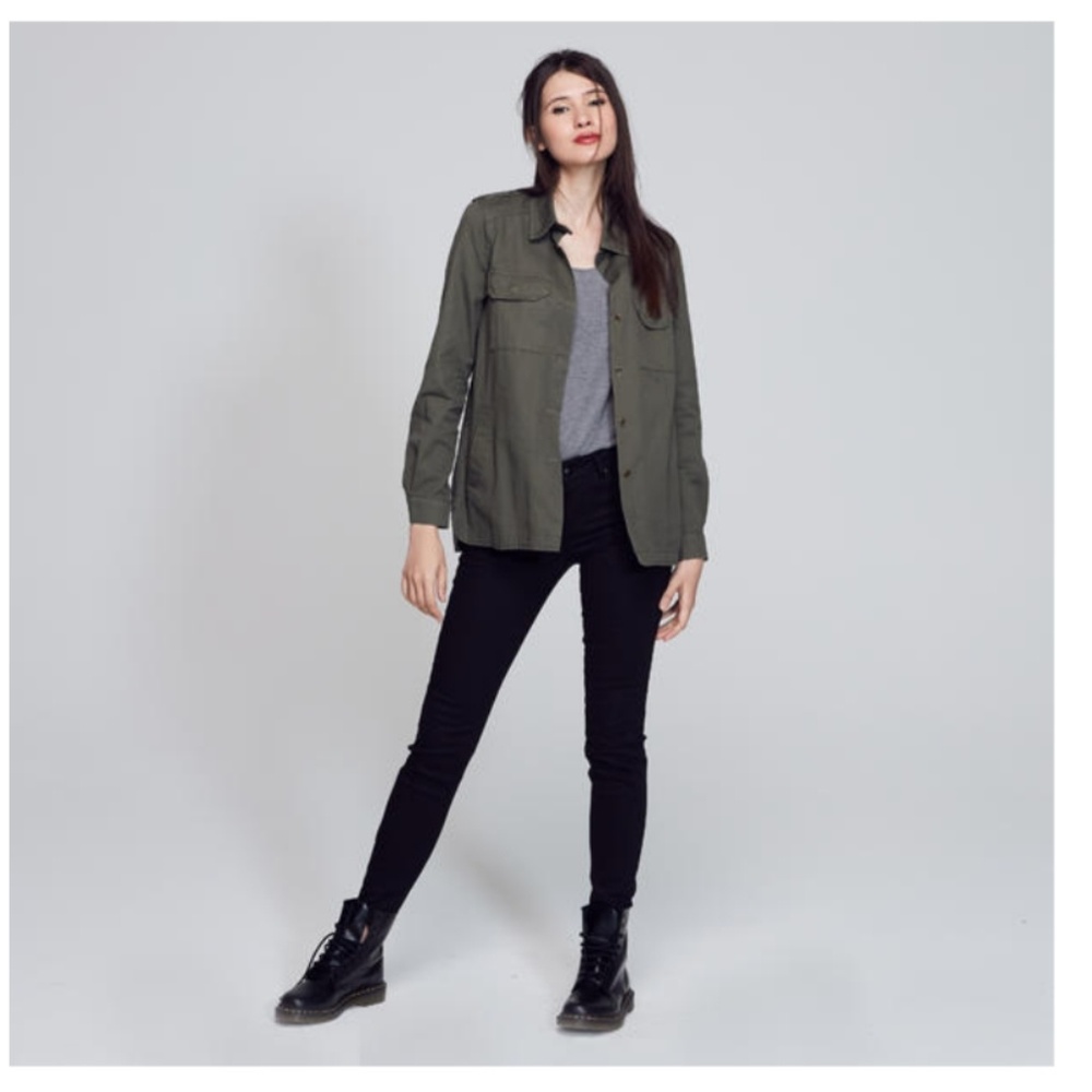Adam Levine women's Olive color Jacket